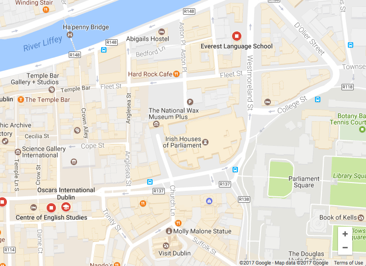 la mejor escuela de inglés en Dublín
