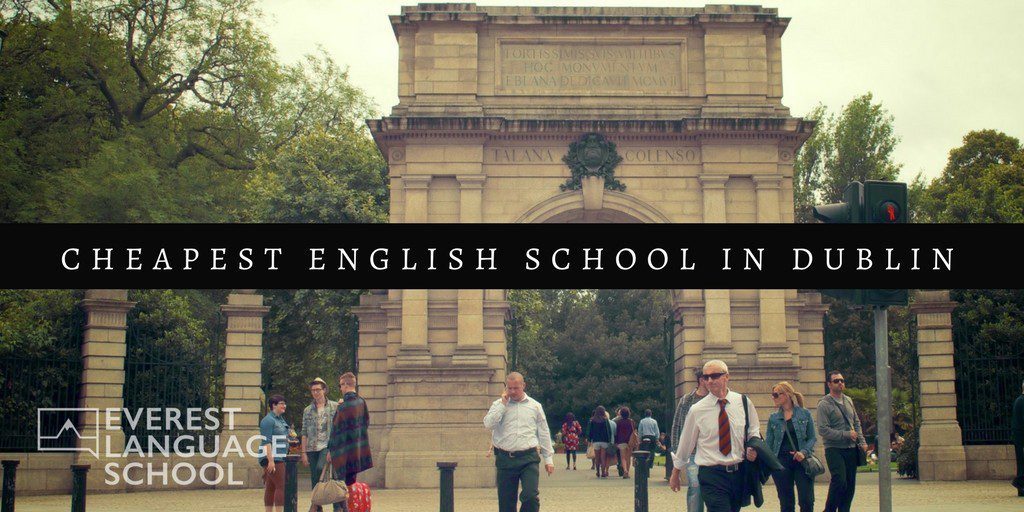 Cheapest English school in Dublin