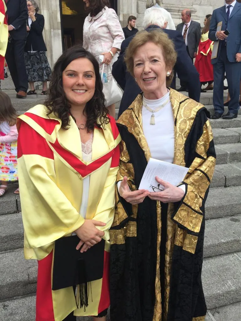 PhD graduation from Trinity College Dublin