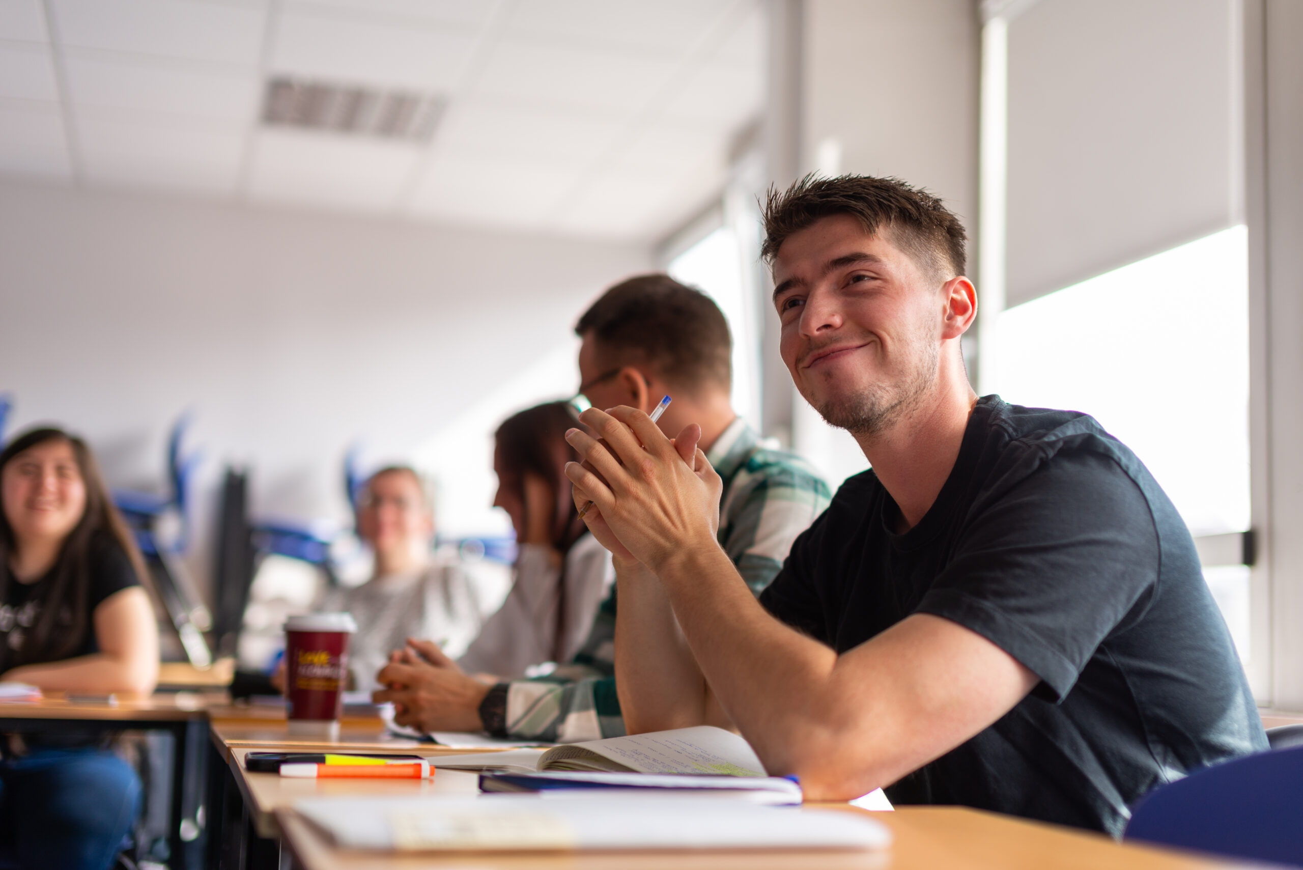 Students doing Bildungsurlaub course in Dublin (Learning English)
